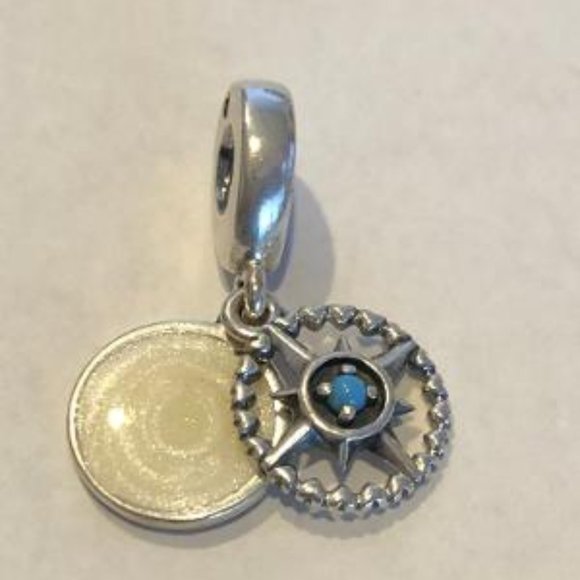 PANDORA Jewelry - PANDORA COMPASS ROSE DANGLE CHARM PANDORA Jewelry - PANDORA COMPASS ROSE DANGLE CHARM